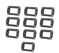 Topolenashop Lot de 10 supports compatibles BTicino Living International et Living Light Cadre universel pour plaques, interrupteurs et fruits électriques Montage facile sur boîtes Standard 503 460287
