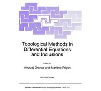 Topological Methods In Differential Equations And Inclusions