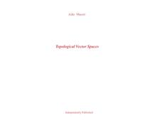 Topological Vector Spaces