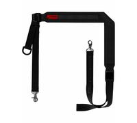 Topologie - Cordon pour sacoche - Straps Utility Sling Wide Black - Orange Orange