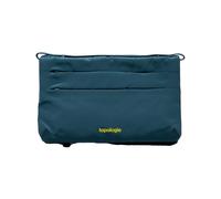 Topologie - Sacoche pour accessoires - Bags Flat Sacoche Small Deep Teal Tech Sateen - Vert Vert