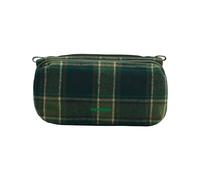 Topologie - Sacoche pour accessoires - Bottle Sacoche Medium Green Check Check Wool - Vert Vert