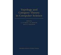 Topology And Category Theory In Computer Science