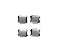 TOPOLVLCKC Couvercle De Cuvette De Poignée De Porte Pour B&YD Shark 6 Portes, Accessoires Extérieurs De Voiture Couvercle poignée de porte extérieure de voitur(Silver)