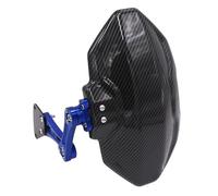 TOPOLVLCKC Extension De Garde-Boue Arrière De Moto en Aluminium pour Y&amaha NMAX 155 2020-2023 Support Plaque Moto Garde Boue(Blue)