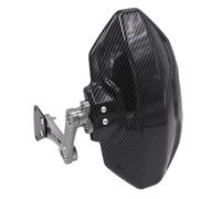TOPOLVLCKC Extension De Garde-Boue Arrière De Moto en Aluminium pour Y&amaha NMAX 155 2020-2023 Support Plaque Moto Garde Boue(Gray)