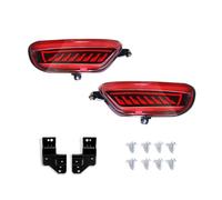 TOPOLVLCKC Feux Pare-chocs Arrière Voiture 3 Fonctions Pour M&azda CX-5 CX5 2017-2021 Feu Freinage Clignotant Feus Conduite arrière antibrouillard réflecteur lampe(A,3)