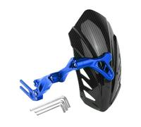 TOPOLVLCKC Garde-Boue Arrière De Moto en Alliage Durable pour Y&amaha Nmax 155 H&Onda MSX125 Support Plaque Moto Garde Boue(Blue)