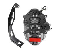 TOPOLVLCKC Garde-Boue arrière de Moto pour Y&amaha MT-09 FZ-09 Tracer 900 GT Protection Contre Les éclaboussures Roue Support Plaque Moto Garde Boue(Carbon Fiber)