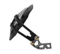 TOPOLVLCKC Garde-Boue Arrière en Fibre De Carbone pour Moto H&Onda XADV750 Forza750 2018-2023 Protection Anti-éclaboussures Et Support Plaque Moto Garde Boue(Black)