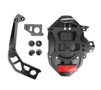 TOPOLVLCKC Garde-Boue Arrière pour Moto pour Y&amaha T-MAX530 T-MAX560 2023, Cadre De Plaque D'immatriculation Support Plaque Moto Garde Boue(Black)