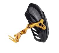 TOPOLVLCKC Garde-Boue arrière réglable pour Roue de Moto pour Y&amaha MT-07 09 Support Plaque Moto Garde Boue(Yellow)