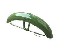 TOPOLVLCKC Garde-Boue Avant/arrière en Métal pour Moto pour Lifan Dayun Loncin JH70 C70 JL70 Support Plaque Moto Garde Boue(Front Green)
