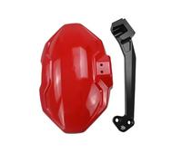 TOPOLVLCKC Garde-Boue Avant et arrière pour Moto pour Z400 2018-2025 Accessoires Support Plaque Moto Garde Boue(Red 1)