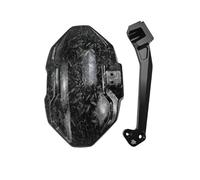 TOPOLVLCKC Garde-Boue Avant et arrière pour Moto pour Z400 2018-2025 Accessoires Support Plaque Moto Garde Boue(Forged Pattern 1)