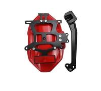 TOPOLVLCKC Garde-Boue Avant et arrière pour Moto pour Z400 2018-2025 Accessoires Support Plaque Moto Garde Boue(Red 2)