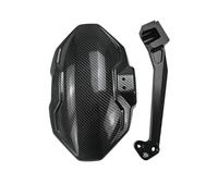 TOPOLVLCKC Garde-Boue Avant et arrière pour Moto pour Z400 2018-2025 Accessoires Support Plaque Moto Garde Boue(Carbon Pattern 1)