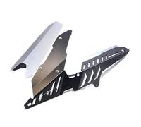 TOPOLVLCKC Kit De Protection Garde-Boue Arrière Et Protection Chaîne pour Moto pour Y&amaha YZF R3 R25 YZF-R25 MT03 2013-2019 Support Plaque Moto Garde Boue(Titanium)