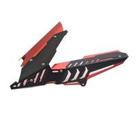 TOPOLVLCKC Kit De Protection Garde-Boue Arrière Et Protection Chaîne pour Moto pour Y&amaha YZF R3 R25 YZF-R25 MT03 2013-2019 Support Plaque Moto Garde Boue(Red)