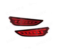 TOPOLVLCKC Pour Accent Hatchback 2012-2017 Réflecteur Pare-chocs Arrières Voiture D'avertissement Freinage Feu Arrière Conduite arrière antibrouillard réflecteur lampe