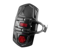 TOPOLVLCKC pour B&MW pour S1000R S1000RR S1000XR Accessoires De Moto Garde-Boue Arrière Avant Support Plaque Moto Garde Boue(D-Carbon Fiber Print)