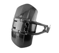 TOPOLVLCKC pour B&MW pour S1000R S1000RR S1000XR Accessoires De Moto Garde-Boue Arrière Avant Support Plaque Moto Garde Boue(B-Carbon Fiber Print)