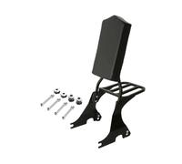 TOPOLVLCKC pour H&Arley for Sportster XL 883 1200 Iron883 48 72 2004-2022 Dossier De Moto Sissy Bar Et Porte-Bagages Barres d'appui pour Moto(Black Set)