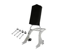 TOPOLVLCKC pour H&Arley for Sportster XL 883 1200 Iron883 48 72 2004-2022 Dossier De Moto Sissy Bar Et Porte-Bagages Barres d'appui pour Moto(Chrome Set)