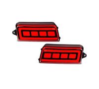 TOPOLVLCKC Pour Jeep Grand Cherokee 2005-2010, Réflecteur De Pare-chocs De Voiture, Feu De Freinage Arrière, Clignotant arrière antibrouillard réflecteur lampe(A)