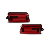 TOPOLVLCKC Pour Jeep Grand Cherokee 2005-2010, Réflecteur De Pare-chocs De Voiture, Feu De Freinage Arrière, Clignotant arrière antibrouillard réflecteur lampe(C)