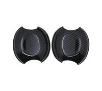 TOPOLVLCKC Pour Mustang Pour Shelby Pour GT Pour GT500 2005 2006 2007 2008 2009 2010 2011 2012 2013 2014 Accessoires De Couverture De Poignée De Porte En Fibre De Carbone Couvercle poignée de porte ex