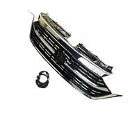 TOPOLVLCKC Pour N&issan Sagitar Jetta 2023-2025 Grille De Pare-chocs Avant Avec Blanche Claire avant Grille pare-choc centrale(With label)