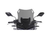 TOPOLVLCKC pour VOGE pour DS625X DS 625X pour 625DSX Modification De Pare-Brise Déflecteur De Pare-Brise De Moto Surélevé Et Élargi Pare-Brise Couverture Moto(41cm Smoke Gray)