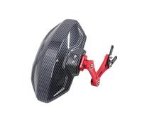 TOPOLVLCKC Protection Anti-éclaboussures pour Garde-Boue Arrière De Moto VOGE pour SR1 SR 125 2023-2025 Support Plaque Moto Garde Boue(Red)
