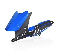 TOPOLVLCKC Protection De Chaîne De Garde-Boue Arrière De Moto pour Y&amaha MT-03 YZF R25 R3 MT25 2015-2020 Support Plaque Moto Garde Boue(Blue)