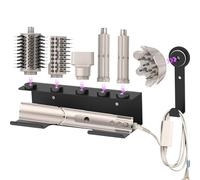 TOPONIMI Support sèche-cheveux mural pour Shark FlexStyle avec porte-câble | Organisateur pour fer à friser, bigoudis, brosses, diffuseur et accessoires; rangement mural compact pour salle de bain