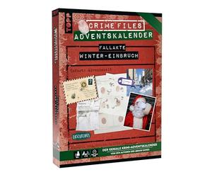 TOPP Crime Files - Acte de Chute de l'hiver, l'ingénieux Calendrier de l'Avent de la criminalité - Détecte et énigmes - avec des preuves réalistes pour 24 Jours