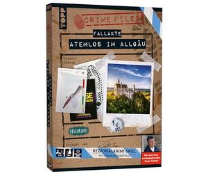 TOPP Crime Files - Actes de Cas : Respirez dans l'Allgäu. Déterminez et énigmes - avec des preuves réalistes. Tout Nouveau récit de Crimes régionales par l'auteur