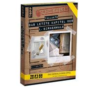 topp Crime Files - Fallakte: Das letzte Kapitel des L. Birkenwald - Das geniale Krimispiel mit über 30 Beweismitteln: Tatort Escape Room - AB 10 Jahren - für 2-4 Spieler