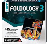 TOPP Foldology 3 - Les Puzzles Origami Les Plus ingénieux. 60 Puzzles pliants apparemment impossibles pour des têtes Lumineuses et des Mains habiles pour Les Jeunes et Les Moins Jeunes