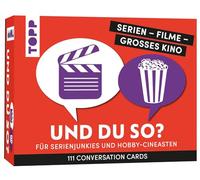 TOPP Séries - Films - Grand cinéma : Et toi comme ça ? 111 Cartes de Conversation pour Les Junkies de série et Les cinéastes Amateurs