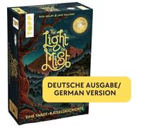 TOPP The Light in The Mist - Une Histoire de Puzzle de Tarot - Jeu d'évasion Unique avec de Belles Cartes de Tarot - avec site Web de Solution, Noir, Bleu, Marron, Gris, Blanc
