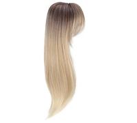 Topper à cheveux avec une frange 360 ° 3D COUVERTURE COUVERTURE COURVERS POUR FEMMES 18 Topper naturel avec des morceaux de toppers moelleux de la figure-huit pour femmes avec un clip aminciss
