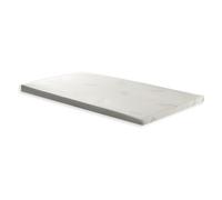 Topper avec tissu Bamboo en Visco Mousse Visco-élastique 110_x_200_cm H_7_cm