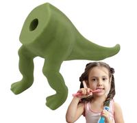 Topper de dentifrice arrière - Couche de dentifrice dinosaure amusante | Distributeur en silicone autocroiseur pour et adultes, cadeau de bâillon alimentaire, li