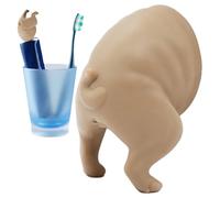 Topper De Dentifrice Pour Caca De Chien - Distributeur De Dentifrice En Forme De Chien Sans Effort 43x27x30mm | Presse-dentifrice Universel Pour Les Amoureux Des Chiens. Couvercle En Silicone À Fermet