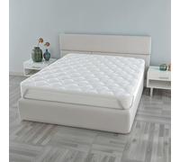 Topper Double 160x195 cm Dream avec Structure 3D thermorégulatrice et matelassé pour Un Confort Maximum