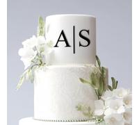 Topper For Torta Nuziale Personalizzato Con Nome/data, Topper For Cupcake En Acrilico For Fidanzamento Personalizzati, Decorazione For Feste Di Compleanno E Anniversario