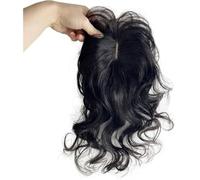 Topper Hair 14" Human For Women 10x12cm Base