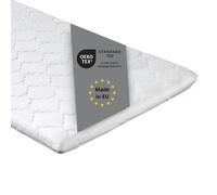 topper orthopédique en mousse viscoélastique, 100 x 200 cm, pour tous les matelas, effet mousse à mémoire de forme, liebling